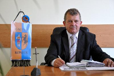 Pan Ryszrad Borowski Wójt Gminy Koneck 